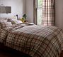 Autumn Plaid Linen Curtain