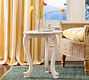 Margot Scalloped Tray Top Side Table