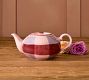Elliot Hand-Painted Gingham Tea Set