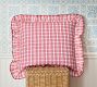 Rory Plaid Ruffle Outdoor Pillow Cover