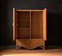Millicent Rattan Armoire