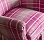 Murphy Upholstered Ruffle Skirt Arm Chair