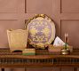 Vittoria Florentine Oval Wood Tray