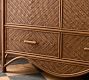 Millicent Rattan Armoire