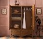 Millicent Rattan Armoire