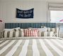Housefinch Flatweave Upholstered Headboard