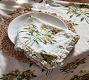 Narcissus Linen Ruffle Napkins, Set of 4
