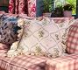 NYBG Butterfly Garden Ruffle Pillow Cover
