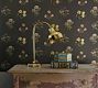NYBG Charcoal Poms Wallpaper