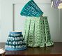 Printed Pleated Lamp Shade &amp; Slipcover