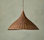 Sutton Woven Wicker Pendant