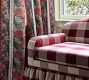 Victoria Ruffle Skirt Upholstered Loveseat