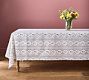 Colbie Floral Striped Tablecloth