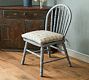 Heather Blue Floral U Shaped Seat Cushion