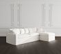 Hadley Slipcovered Sofa Chaise Sectional